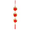 thumbnail image 2 of Linternas Chinas Rojas Decoración Del arte Del Bricolaje 3 Linternas Con Borlas Zulema Linternas rojas, 2 of 6