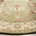 thumbnail image 3 of SAFAVIEH Antiquity Lilibeth Oriental Wool Area Rug, Sage, 8' x 8' Round, 3 of 10