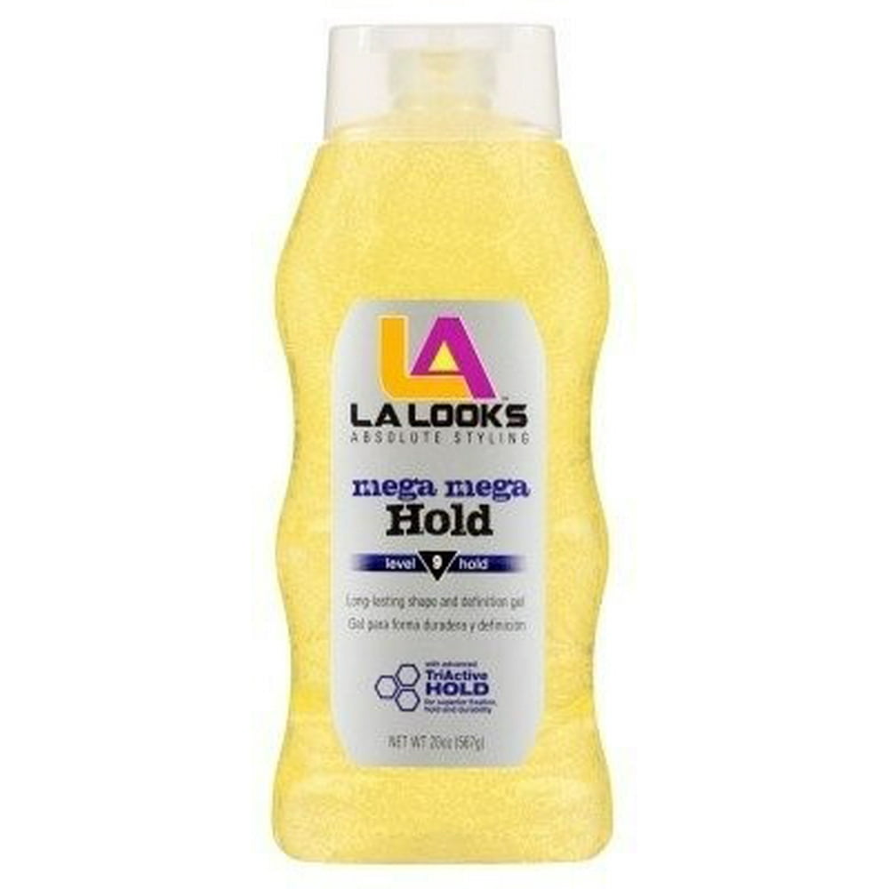 Mega Mega Hold Styling Gel by L.A. Looks for Unisex Gel, 20 Ounce