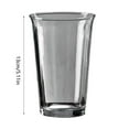 thumbnail image 3 of 11.83 OZ Strong Double Wall Glass Coffee Mug Ultra Clear Insulated Thermo Glass Tumbler Borosilicate Glass Coffee Cup for Cappuccino Tea Lemonade Iced Tea Smoothie(5.11 Inch), 3 of 6