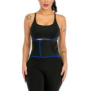 LELINTA Womens Weight Loss Girdle Waist Trainer Belt Cincher Trimmer Body Shaper Black/Blue/Purple