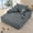 Grey, variant on 65" Corduroy Convertible Butacas Para Sala Couch, Comfy Small Chair with Spring Padding, Reading Nook Chair with Cup Holder for indoor leisure space, Green