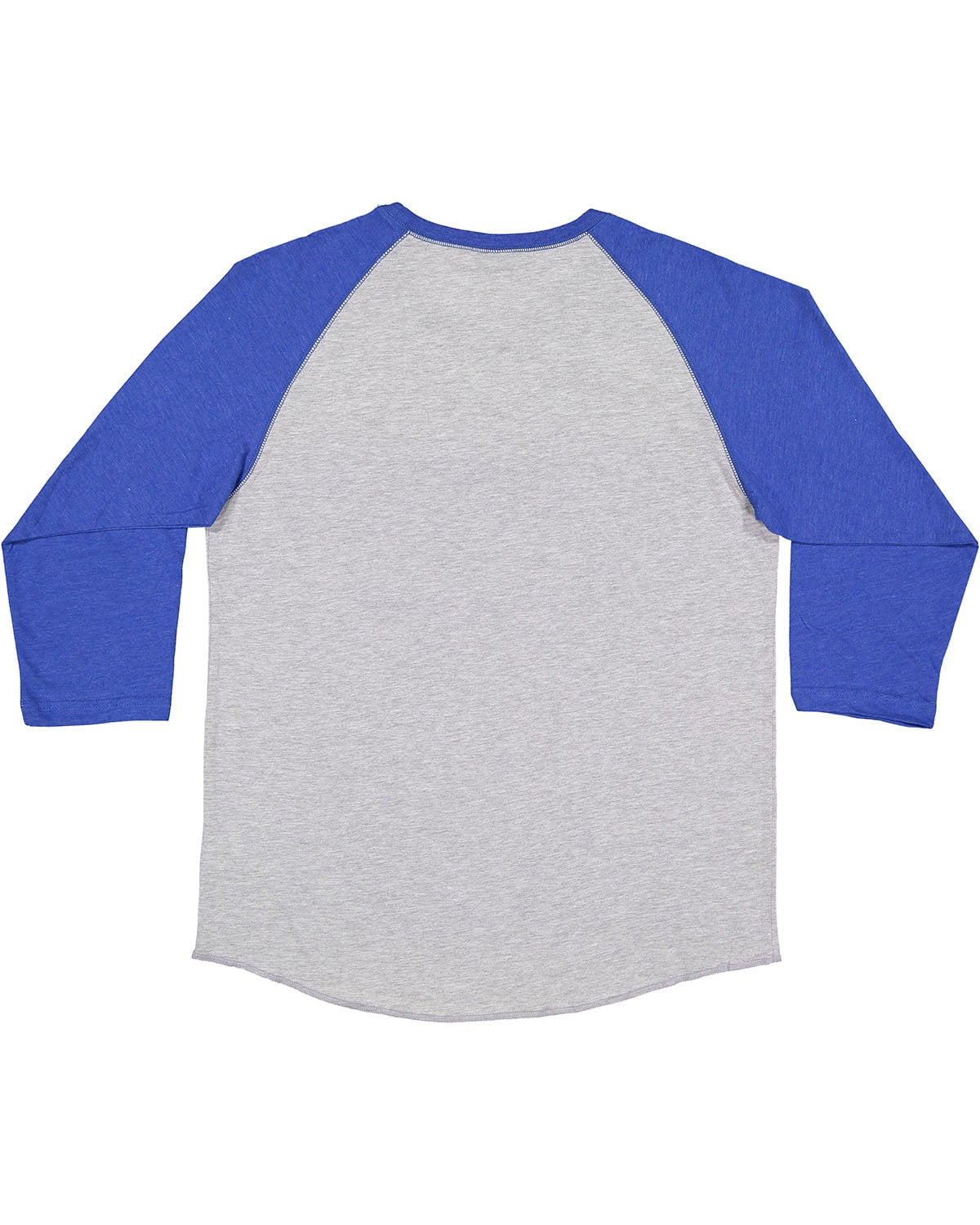 Aquaguard 100% Cotton Men's Vintage Baseball T-Shirt crew neck tee (3 Pack) - 3XL - VN Heather/VN ROYAL