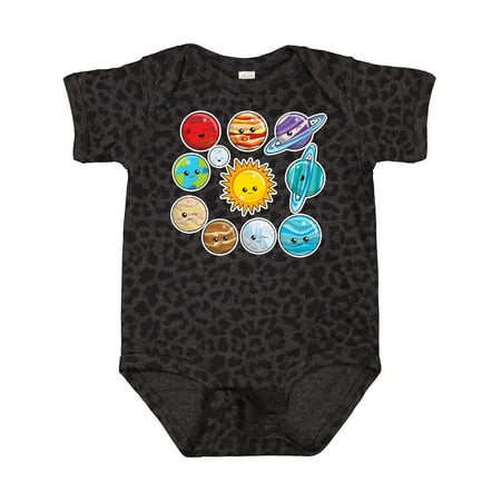 

Inktastic Happy Sun Moon and Planets Gift Baby Boy or Baby Girl Bodysuit