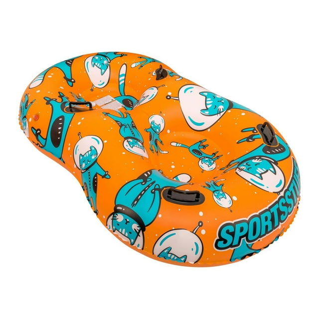 SportsStuff Tube de Neige Chat de l'espace Double198,1 x 124,5 cm