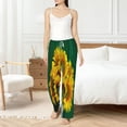 thumbnail image 6 of Lsque Sunflowers in Bucket Print Women's Pajama Pants, Lounge Pant - Comfortable Home Wear,Elastic Waistband, Stylish Design-X-Large, 6 of 9