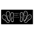 thumbnail image 1 of Squat Training Mat with Foot Placement Guide for Leg & Ab Workouts, TPE Exercise Mat, Lightweight Portable Fitness Gear for Men & Women, Form Correction, 1 of 8