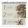 thumbnail image 4 of Soins des Cheveux, Réparation des Cheveux en Toute Sécurité Réparation Hydratante Cheveux Largement Applicable pour les Cheveux Secs, 4 of 8