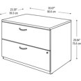 thumbnail image 4 of Series C Lateral File (Assembled) Mahogany - Engineered Wood, 4 of 5