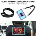 thumbnail image 4 of Dteck for Samsung Galaxy Tab A 8.4" Case 2020 with Crossbody Shoulder Strap, 360 Rotating Hand Strap& Stand, Heavy Duty Child Proof Shockproof Case for SM-T307/T307U, Purple, 4 of 8