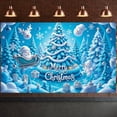 thumbnail image 3 of Festive Holiday Banner Merry Christmas Decoration Colorful Elements Winter Scene for Holiday Party Indoor Decoration Family Gathering, 3 of 9