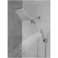thumbnail image 3 of Delta 75527-CZ Universal Showering 1.75 GPM Single Function Modern Rain Shower Head And, 3 of 7