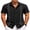 Deep Red, variant on Summer Shirts for Men Cuban Button-down Shirts Hawaiian Guayabera Short Sleeve Relaxed Fit Shirts Beige M