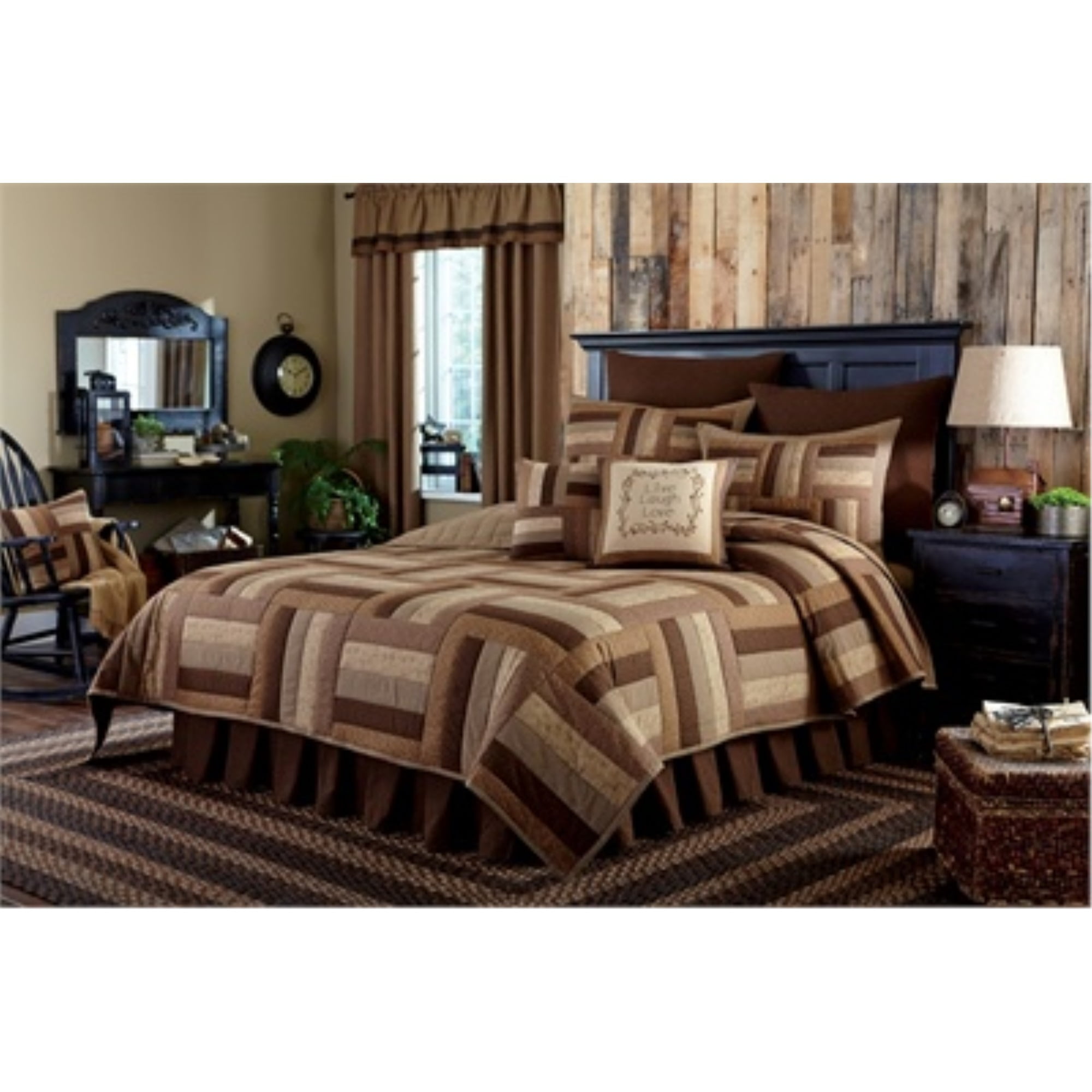 SHADES OF BROWN EURO SHAM