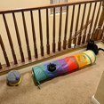 thumbnail image 3 of Indoor Cat Tunnel, Cat Tunnel, Cat Tunnel, 2-Way Collapsible Interactive Tunnel with Crinkle Ball, Cat Tunnel Tube, Ideal for Cat, Kitten, Puppy, Rabbit., 3 of 5
