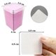 thumbnail image 2 of 200pcs Wipes Paper Cotton Eyelash Glue Remover Wipe Mouth Of The Glue Bottle Prevent Clogging Glue Cleaner Pads Lash Extension, 2 of 4