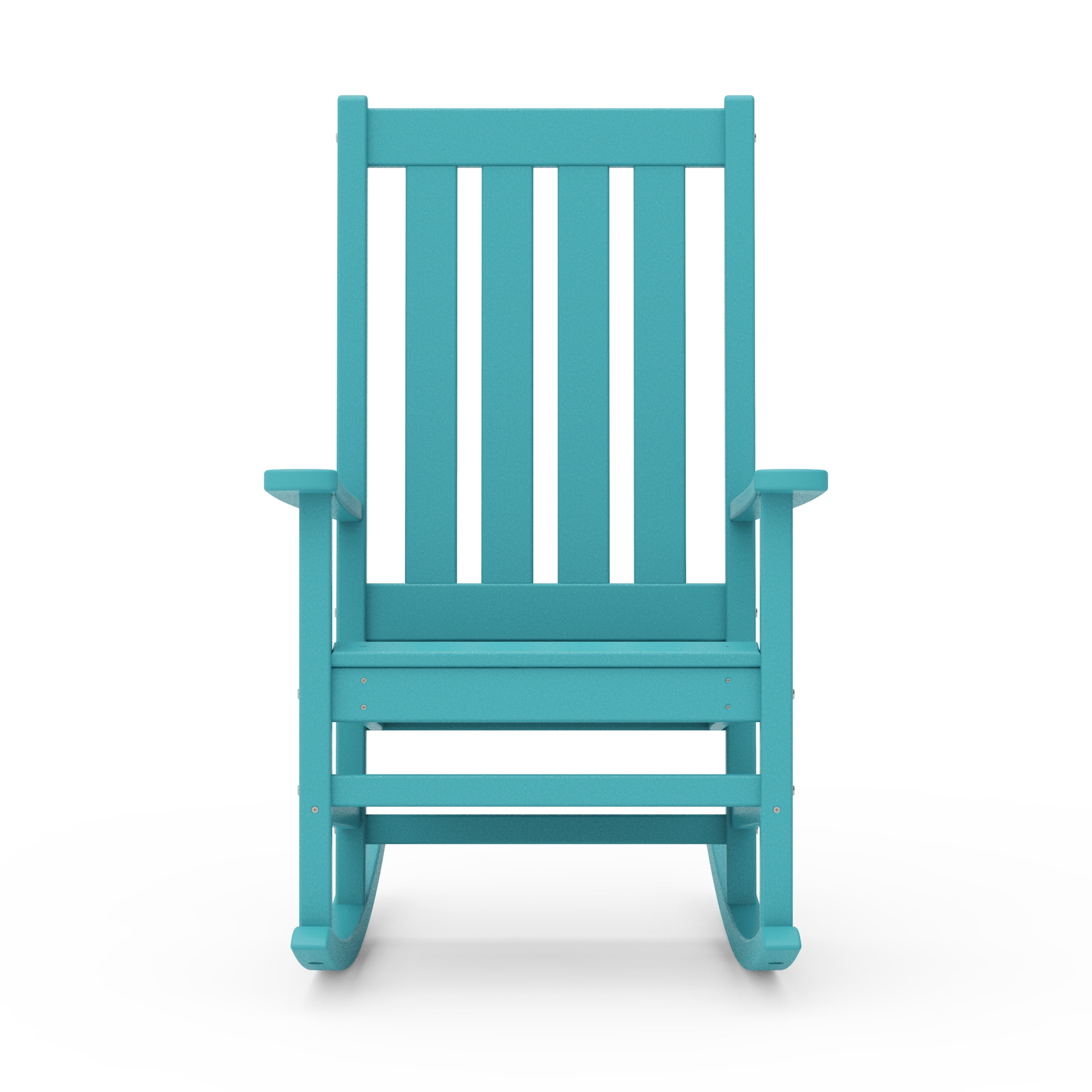 Better Homes & Gardens by POLYWOOD Southlake Outdoor Rocking Chair, All-Weather HDPE, Patio Seat, Aruba