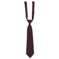 thumbnail image 3 of Cookies Boys' Banded Tie Color: navy/burgundy/white *stripe #392* Size: 16", 3 of 3