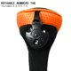 thumbnail image 5 of Advancent Funda protectora para cabeza de palo de golf, funda protectora para cabeza de conductor de madera Golf naranja, 5 of 6