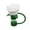 White, variant on Valentine's Day Cup Straw Cover Rose Flower Straw Cover 10mm Silicone Straw Cover Straw Cover Reusable Rose Flower Straw Head Cover Suitable For Women's Valentine's Day Umbrellas Reusable Bowl Cups T