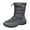 Gray, variant on OAVQHLG3B Snow Boots Women Winter Plus Velvet Warm Short Boots Cotton Shoes Waterproof