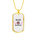 thumbnail image 2 of Devon Rex Chat Love Collier en Acier Inoxydable Ou or 18 Carats Chien Tag 24, 2 of 8