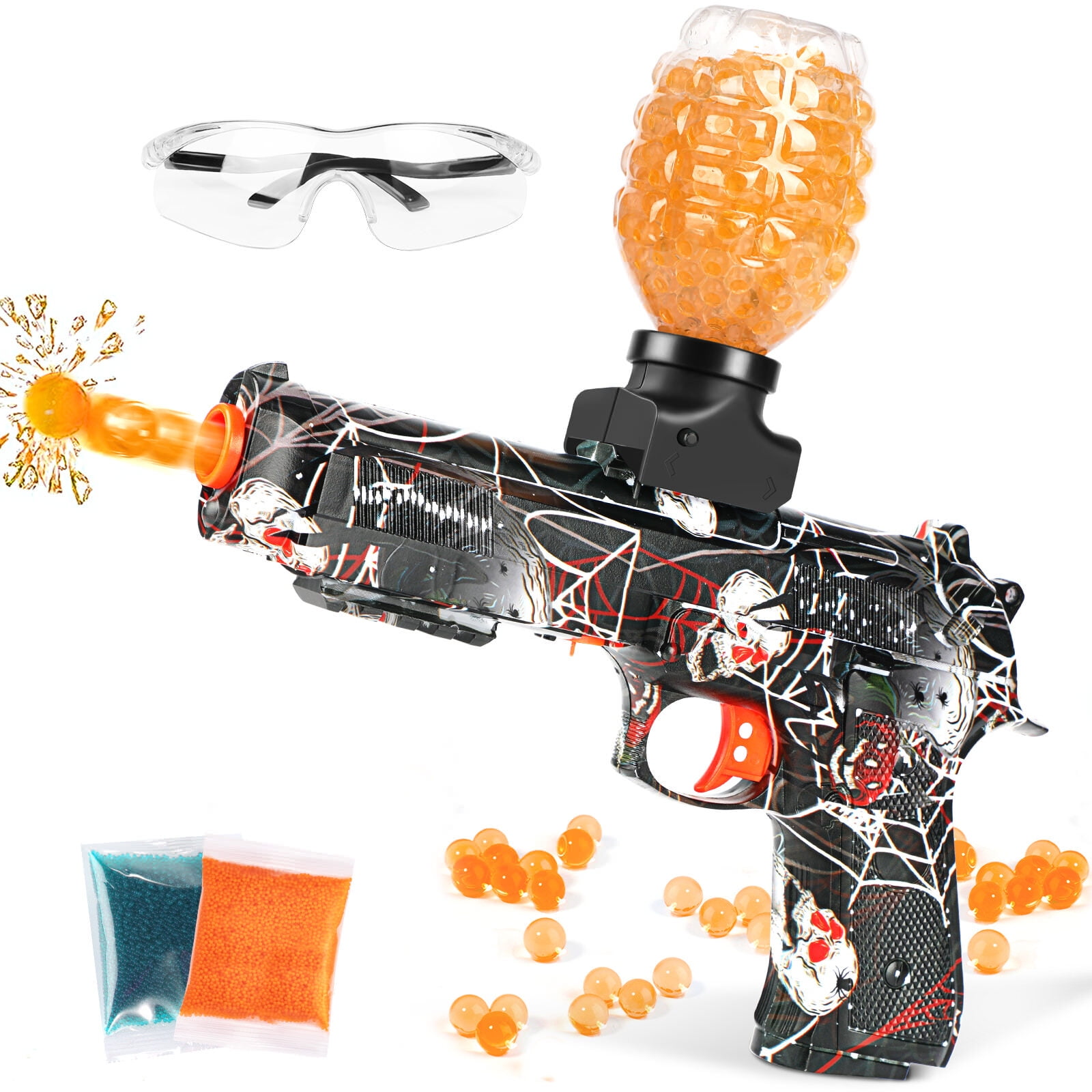 Gel Ball Blaster, Automatic Splatter Ball Blaster Shoots Gel Ball