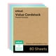 thumbnail image 1 of Sampler Cricut Value Pastels de cartulina, 80 hojas, 21,6 x 27,9 cm, 1 of 6