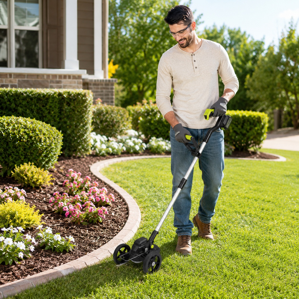 Cordless String Trimmer Grass Mower