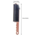 thumbnail image 4 of EIMELI  Cleaning Brush Window Groove Dust Removing Brush Handle Plastic Glass Kitchen Scraper  White, 4 of 10