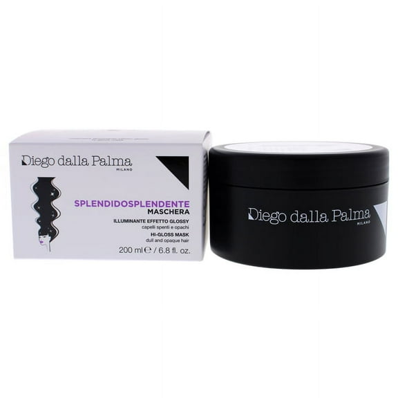 Diego dalla Palma Hi-Gloss Mask, Deep Treatment Hair Masque, 6.8 oz