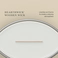 thumbnail image 5 of WoodWick White Tea & Jasmine Scented Ellipse Candle, Crackles as it Burns, Up to 50 hrs burn time, Great for Gifting, 16oz, 5 of 8