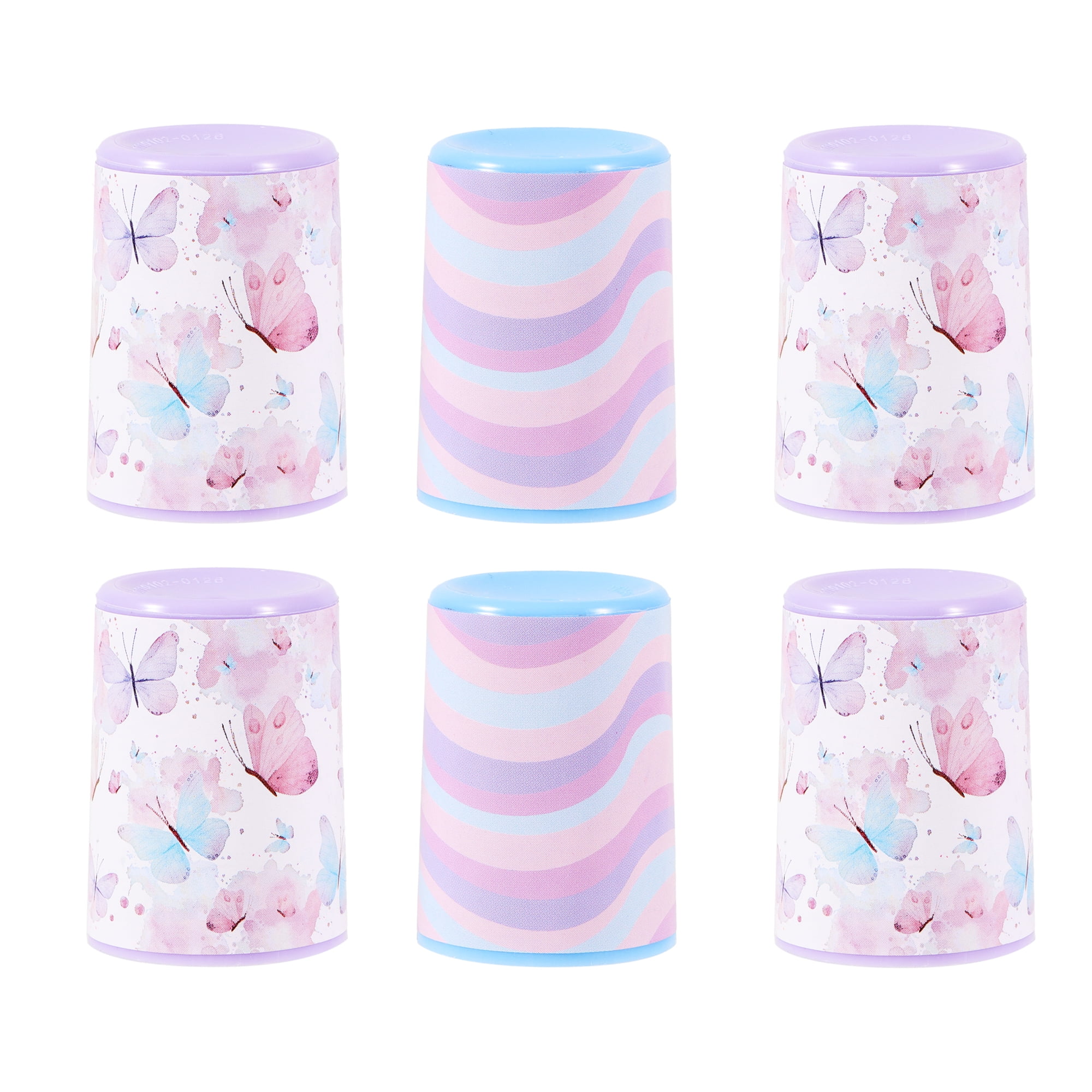 6 Count Pink Plastic Mini Kaleidoscopes for Children Ages 3+, Party Favors by Way To Celebrate