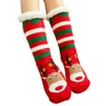 thumbnail image 2 of Bas à Moins de 10$ Chaussettes Rouges d'Hiver de Noël Chaussettes de Sol Chaussettes de Neige Chaussettes en Peluche de Corail pour Enfants Chaussettes de Maison Chaussettes de Sommeil Chaussettes de Tapis Couvre-Jambes, 2 of 4