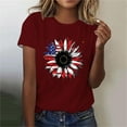 thumbnail image 1 of Mareep T-shirt pour Femmes P-3 TG Mode Chandail Décontracté Imprimé Manches Courtes Col Rond Hauts pour Dames Liquidation Cadeau, 1 of 4