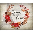 thumbnail image 3 of Kimberly, Allen 14x12 Black Modern Framed Museum Art Print Titled - Paris in the Fall 4, 3 of 5