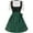 Green, variant on OKSALE Bavarian Carnival Maid Dress for Women Oktoberfest Outfit Beer Bar Dirndl Dresses Lace Short Sleeve Holiday Dress German Munich Beer Girls Dresses