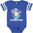 thumbnail image 3 of Inktastic Its My Daddys 1st Fathers Day with Baby and Stars Boys or Girls Baby Bodysuit, 3 of 5