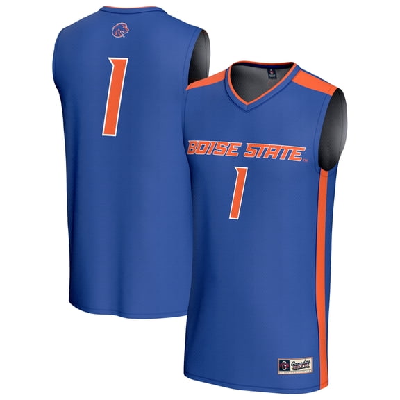 Youth GameDay Greats  Royal Boise State Broncos Lightweight Collegiate Basketball Fashion Jersey