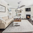 thumbnail image 2 of Sofucor 52" Silver Modern Ceiling Fan with Integrated LED Light and Remote Control, 2 of 9