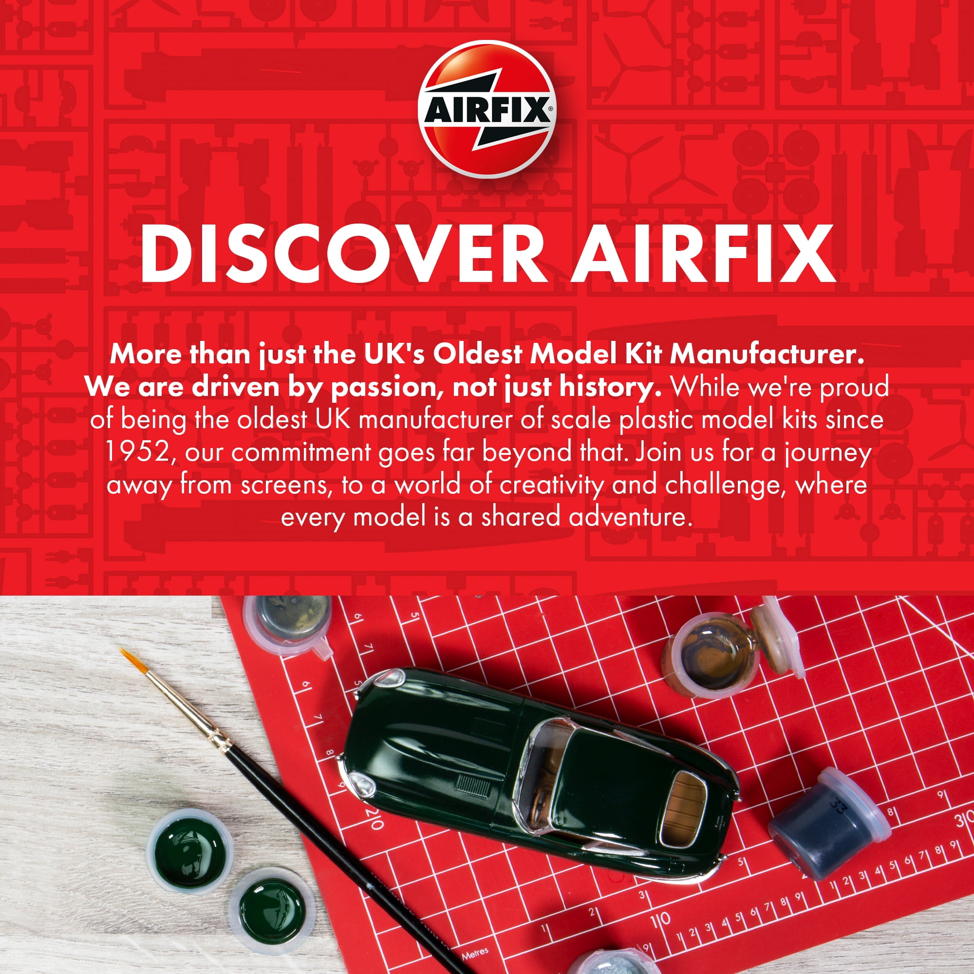 Airfix A02338 Cromwell IV Tank 1/76 Scale Model Building Kit