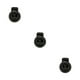 thumbnail image 4 of Guardurnaity 100 piezas Tapón de plástico Cordones Ropa deportiva Bloqueo de cable Agujero doble Clip elástico Palanca para bolsa Negro 1.851.5 Type1 NO1, 4 of 6
