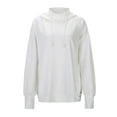 thumbnail image 6 of Womens Oversized Hoodies Comfy Sweatshirts Fall Clothes for Women 2025 Casual Jackets Winter Clothes Hoodies Tops Loose Sweatshirt with Pocket 142, 6 of 8