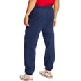 thumbnail image 3 of Hanes Sport Ultimate Men's Fleece Joggers, 32" Navy XL, 3 of 9