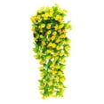 Floral Realistic Fake Flowers, ABS Yellow Flower Bouquet, Hanging