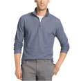 thumbnail image 2 of Suéter texturizado IZOD para hombre azul extragrande estilo Pull-over, 2 of 2