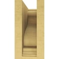 thumbnail image 4 of 4"W x 8"D x 8"H Classic Scroll Rough Cedar Woodgrain TimberThane Corbel, Primed Tan, 4 of 6