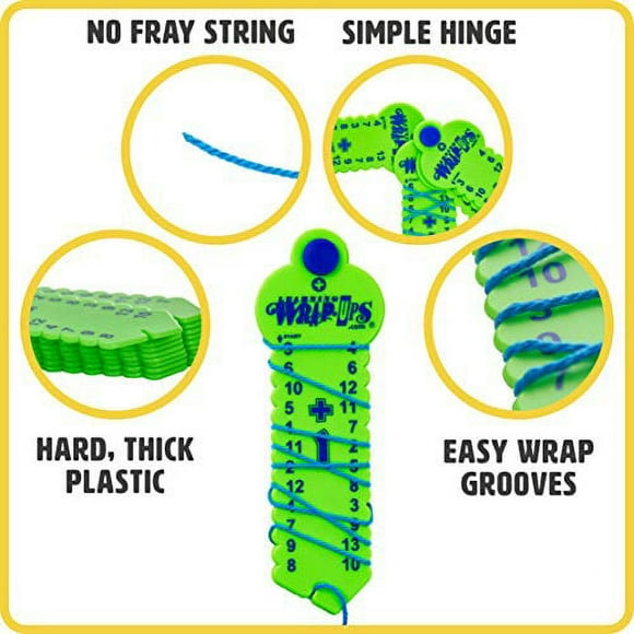Learning Wrap-Ups Subtraction Keys - Self Correcting Math Tool for Kids Grade Level 1-3