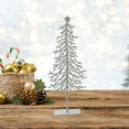 thumbnail image 5 of EGNMCR Mini Small Iron Christmas Tree Desktop Decoration Ornaments Christmas Scene Modeling Layout Christmas Decoration Happy New Year, 5 of 5