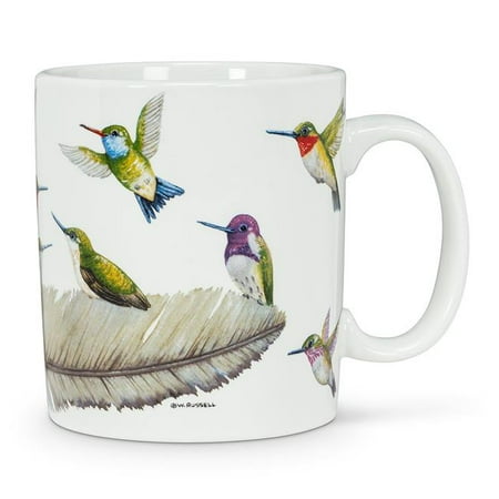

Abbott Collection AB-27-MUG-WR-02 4.25 in. Birds of a Feather Jumbo Mug Multi